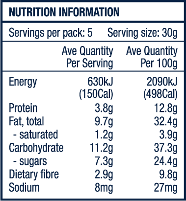 25x Berrylicious Flavour Kids Bite Size Snack Bars (5x packs of 5)