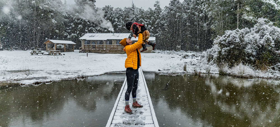 My Top Tips for Winter Tramping with Kids