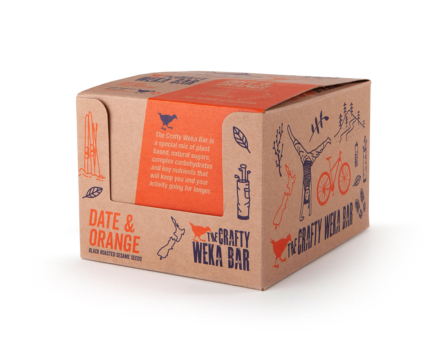 12x Date and Orange Snack Bars