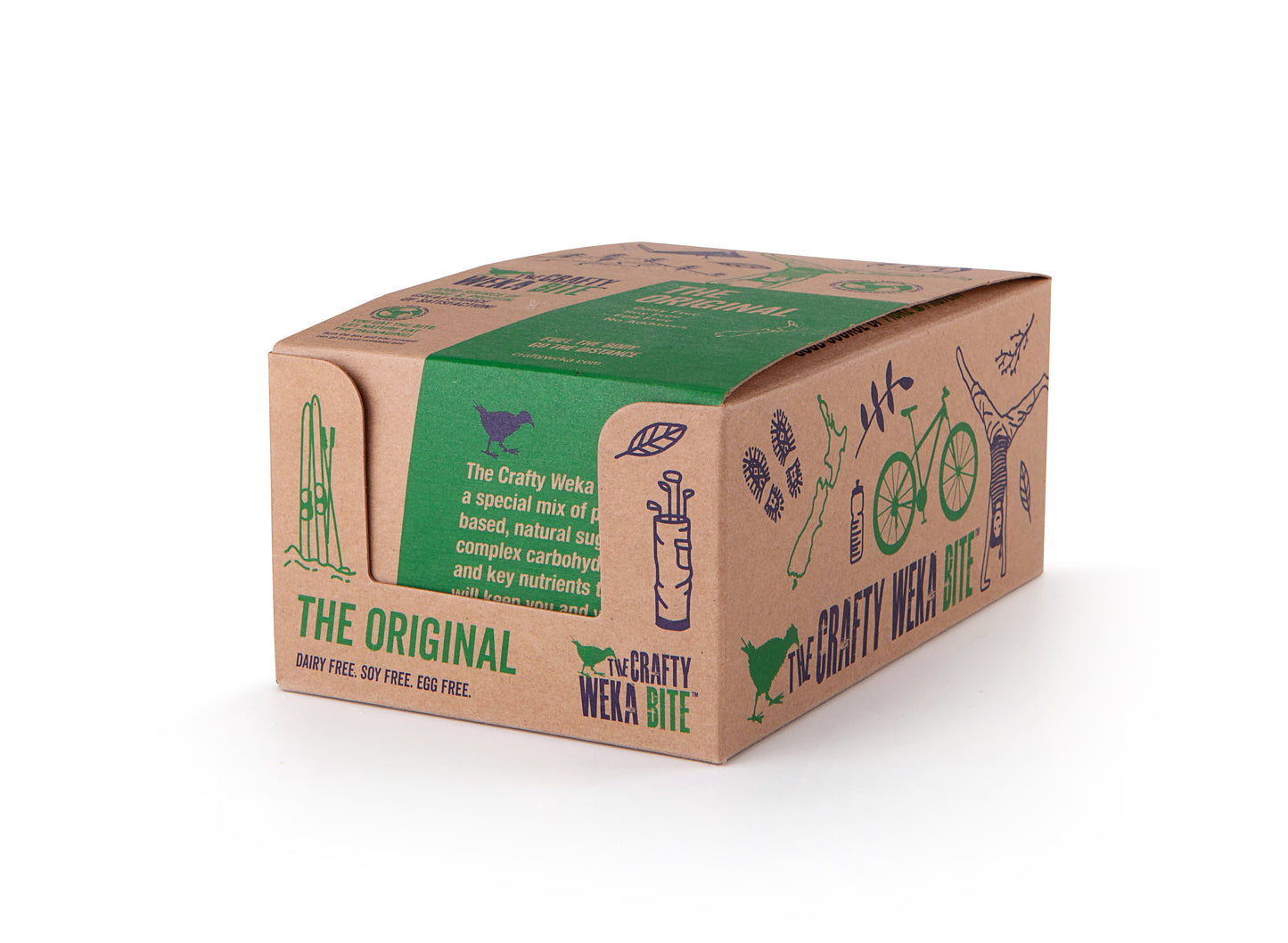 12x Bite Size Original Flavour Snack Bars