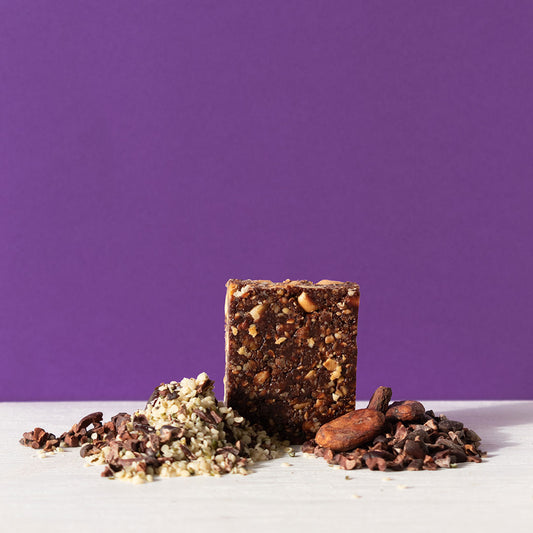 12x Bite Size Cacao and Hemp Flavour Snack Bars