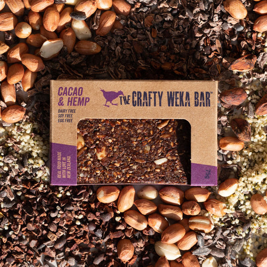 12x Cacao and Hemp Flavour Snack Bars